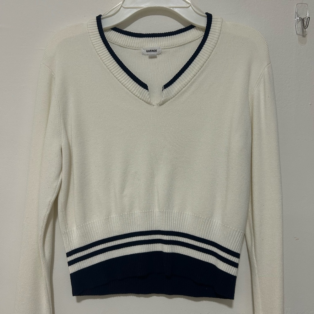 White Long sleeve top